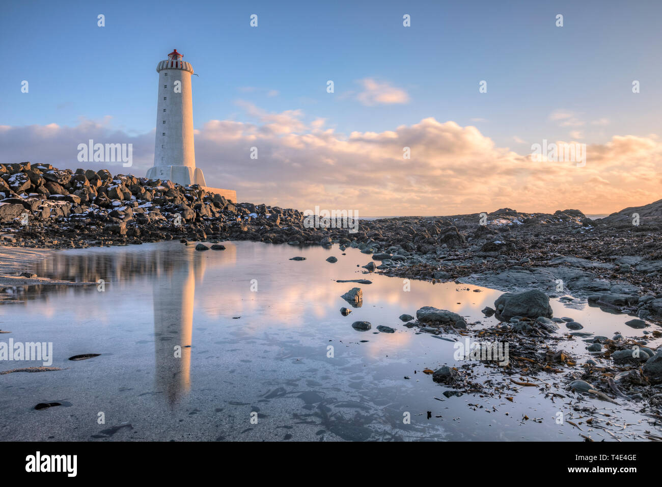 Akranes, Vesturland, Islanda, Europa Foto Stock