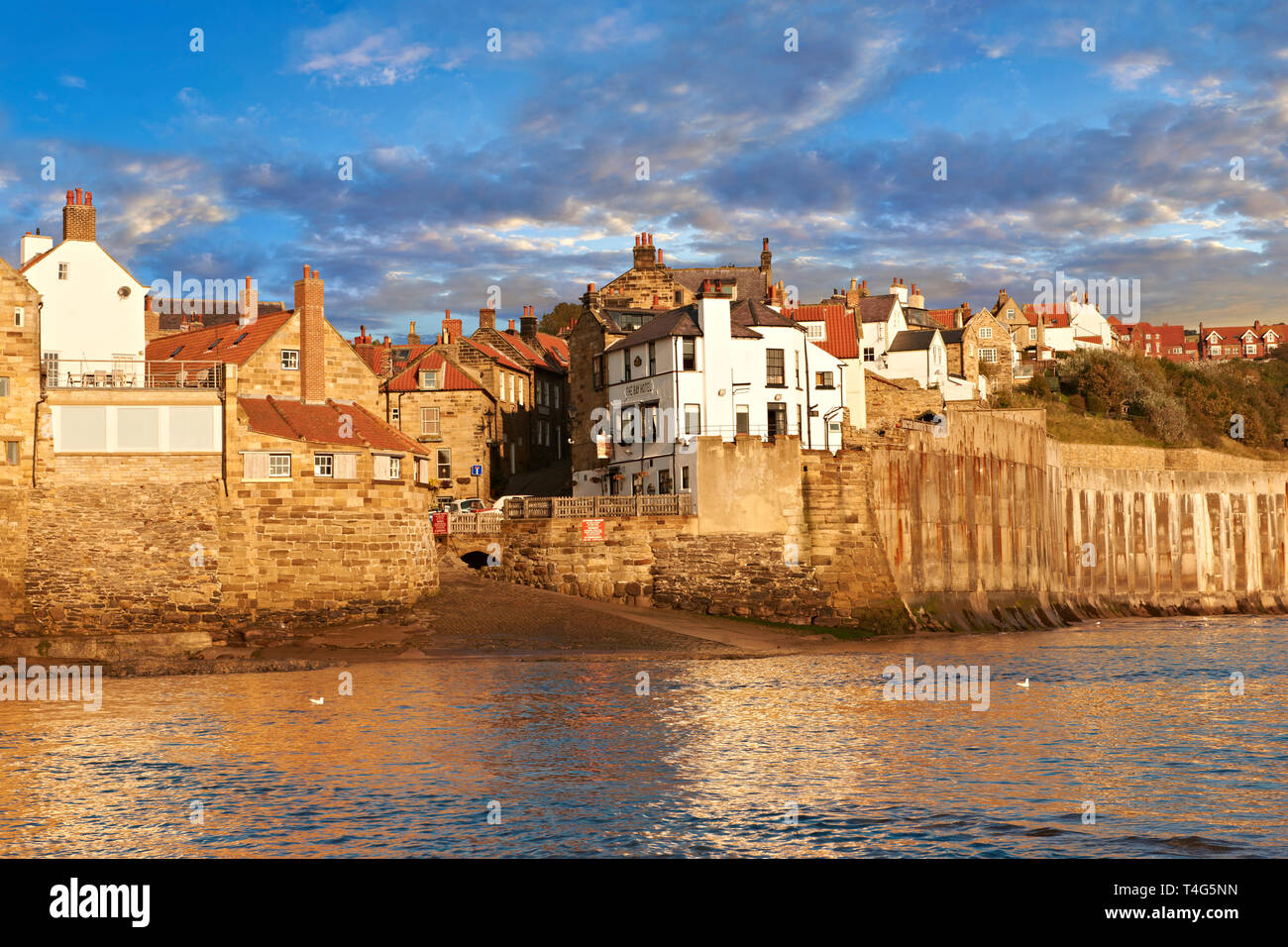 Robin Hood's Bay, North Yorkshire, Inghilterra. Foto Stock