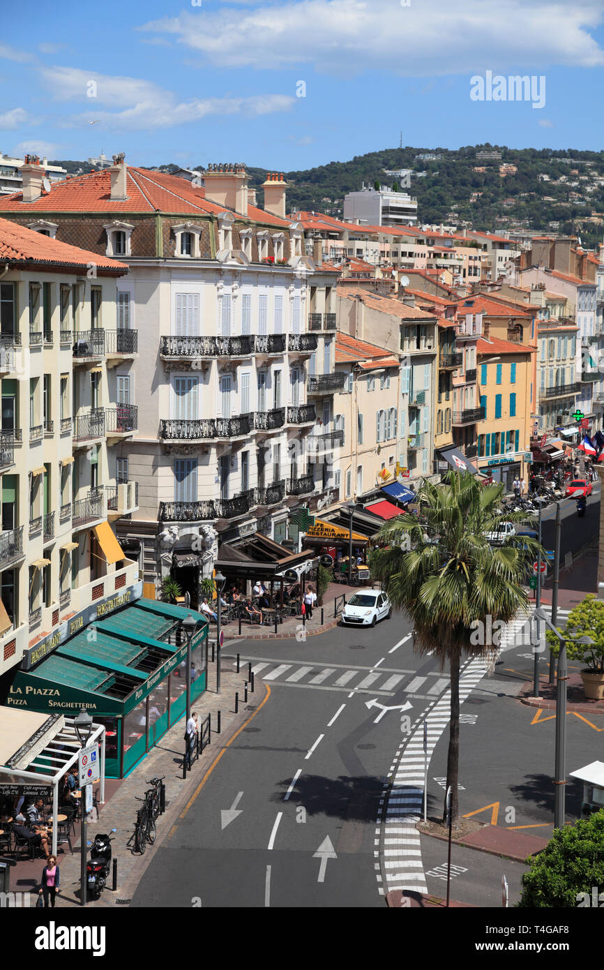 Cannes, Cote d'Azur, Riviera Francese, Alpes Maritimes Provence, Francia Foto Stock