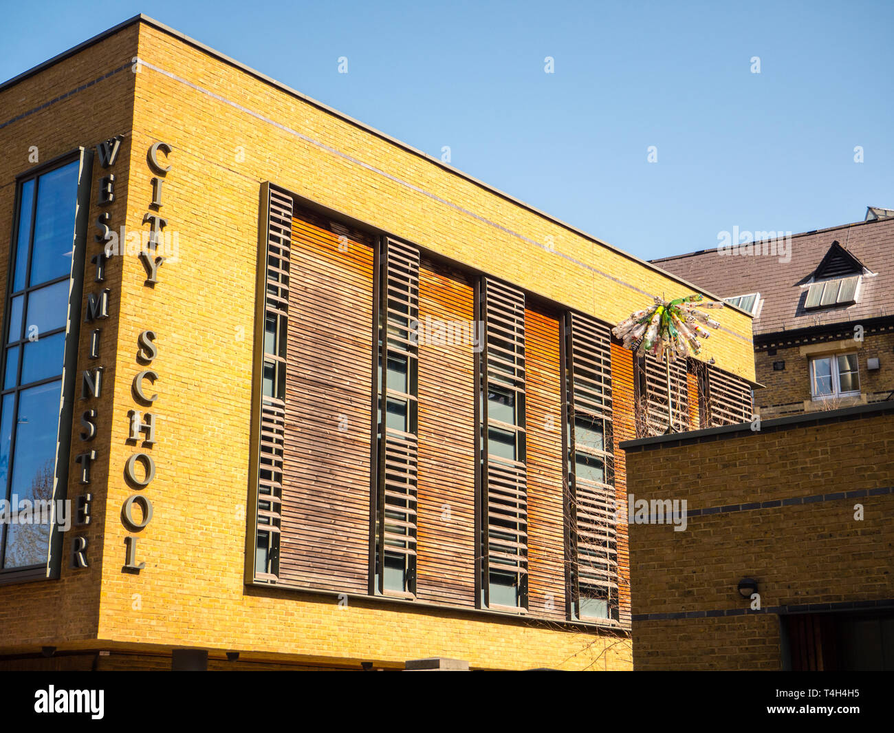 La città di Westminster School, Westminster, London, England, Regno Unito, GB. Foto Stock