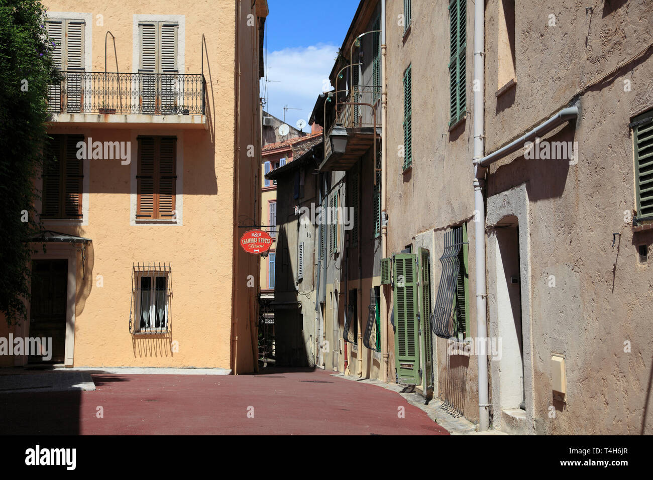 Le Suquet, Città Vecchia, Cannes, Alpes Maritimes, Cote d'Azur, in Provenza Costa Azzurra, Francia, Europa Foto Stock