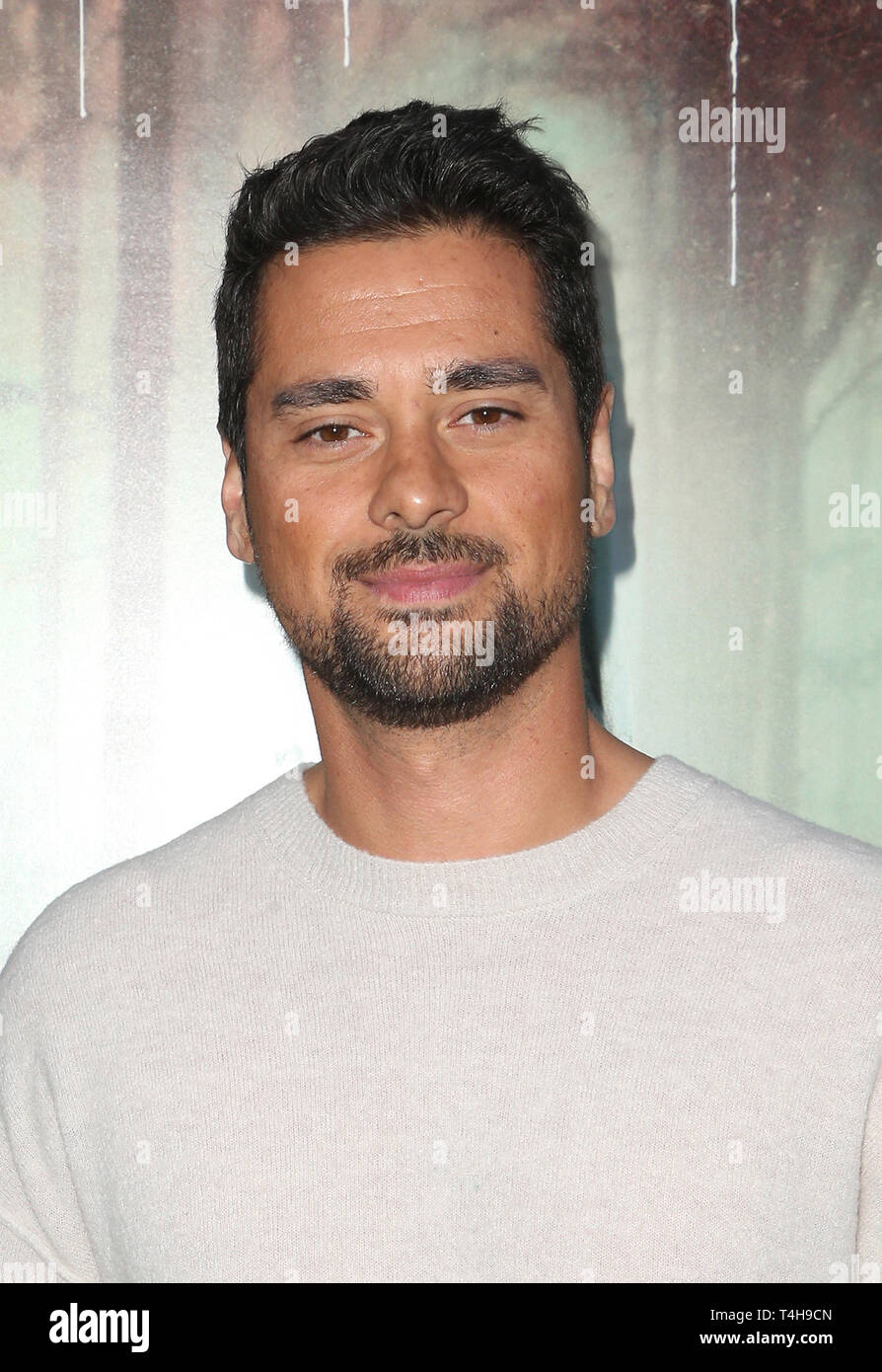 Aprile 15, 2019 - Hollywood, California, Stati Uniti - 15 Aprile 2019 - Hollywood, California - JR Ramirez. ''La Maledizione di La Llorona'' Warner Bros' Los Angeles Premiere tenutosi presso il teatro egiziano. Photo credit: Faye Sadou/AdMedia (credito Immagine: © Faye Sadou/AdMedia via ZUMA filo) Foto Stock