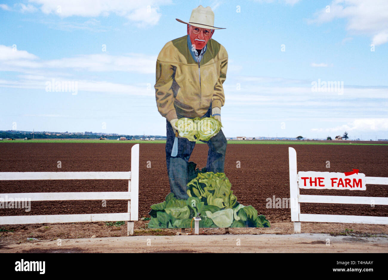 Monterey California,County Salinas Valley Spreckles l'azienda agricola cartellone,pubblicità,ad,ad art CA073,CA073 Foto Stock