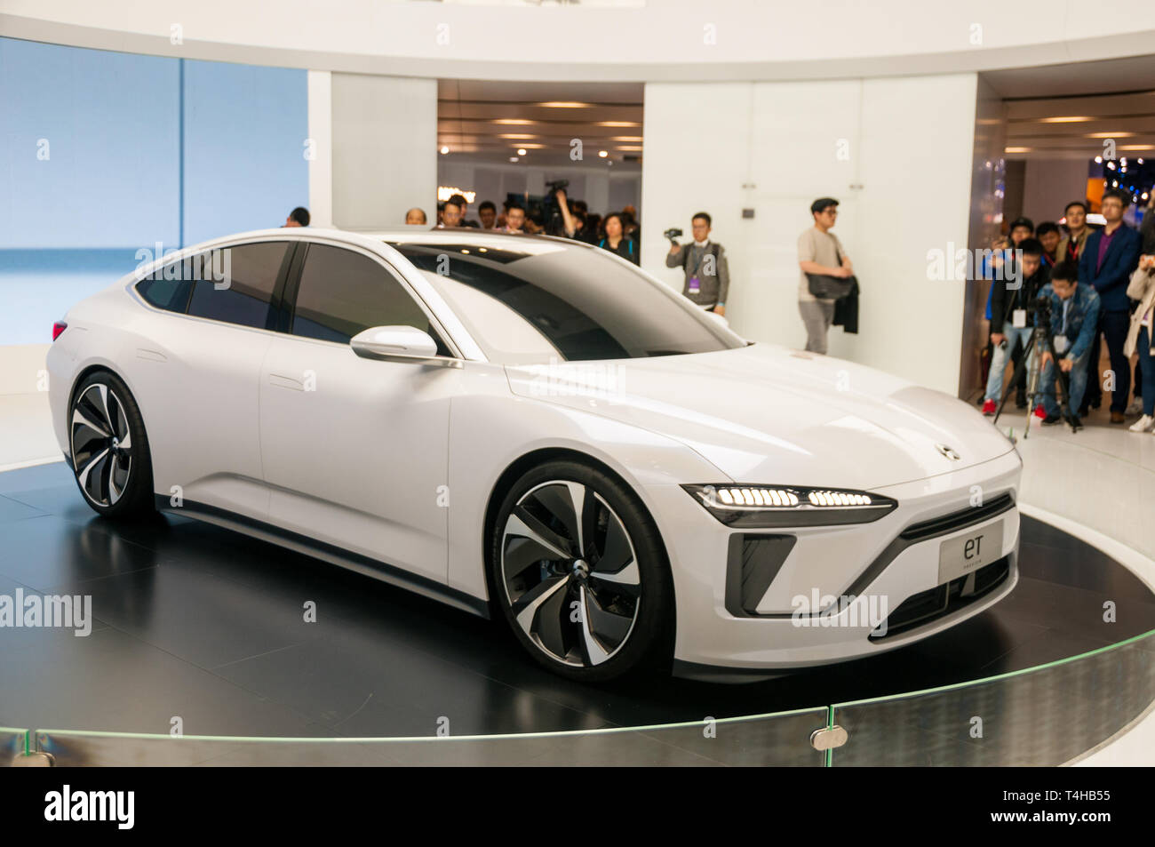 Il Nio et concept svelato al 2019 Shanghai Auto Show. Foto Stock