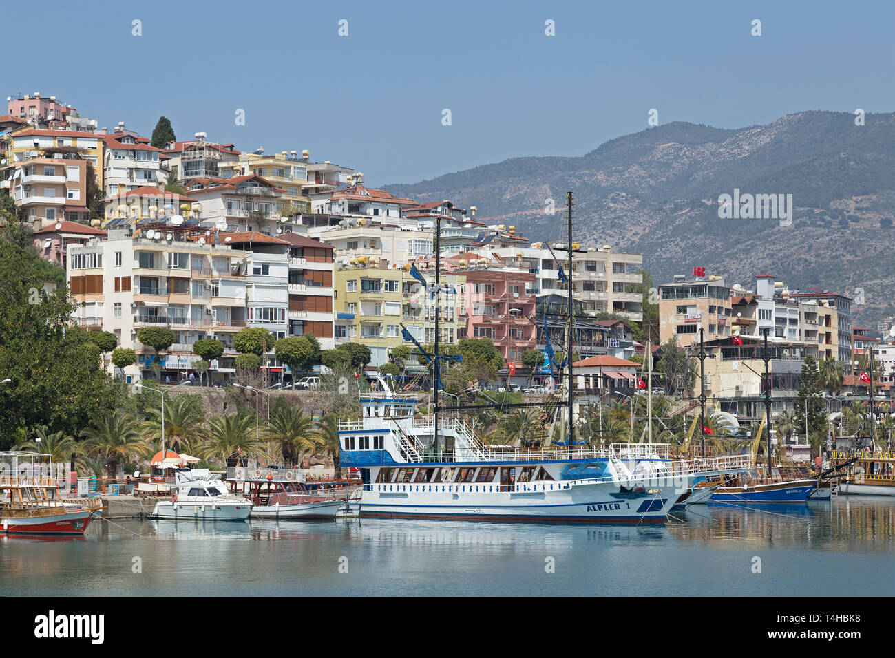 Porto, Alanya, Turchia Foto Stock