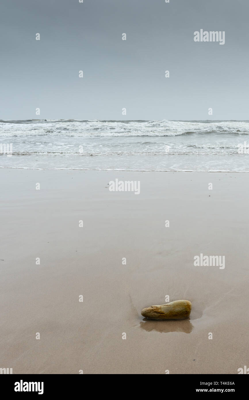 Spiaggia di Druridge Bay, Northumberland, Regno Unito Foto Stock