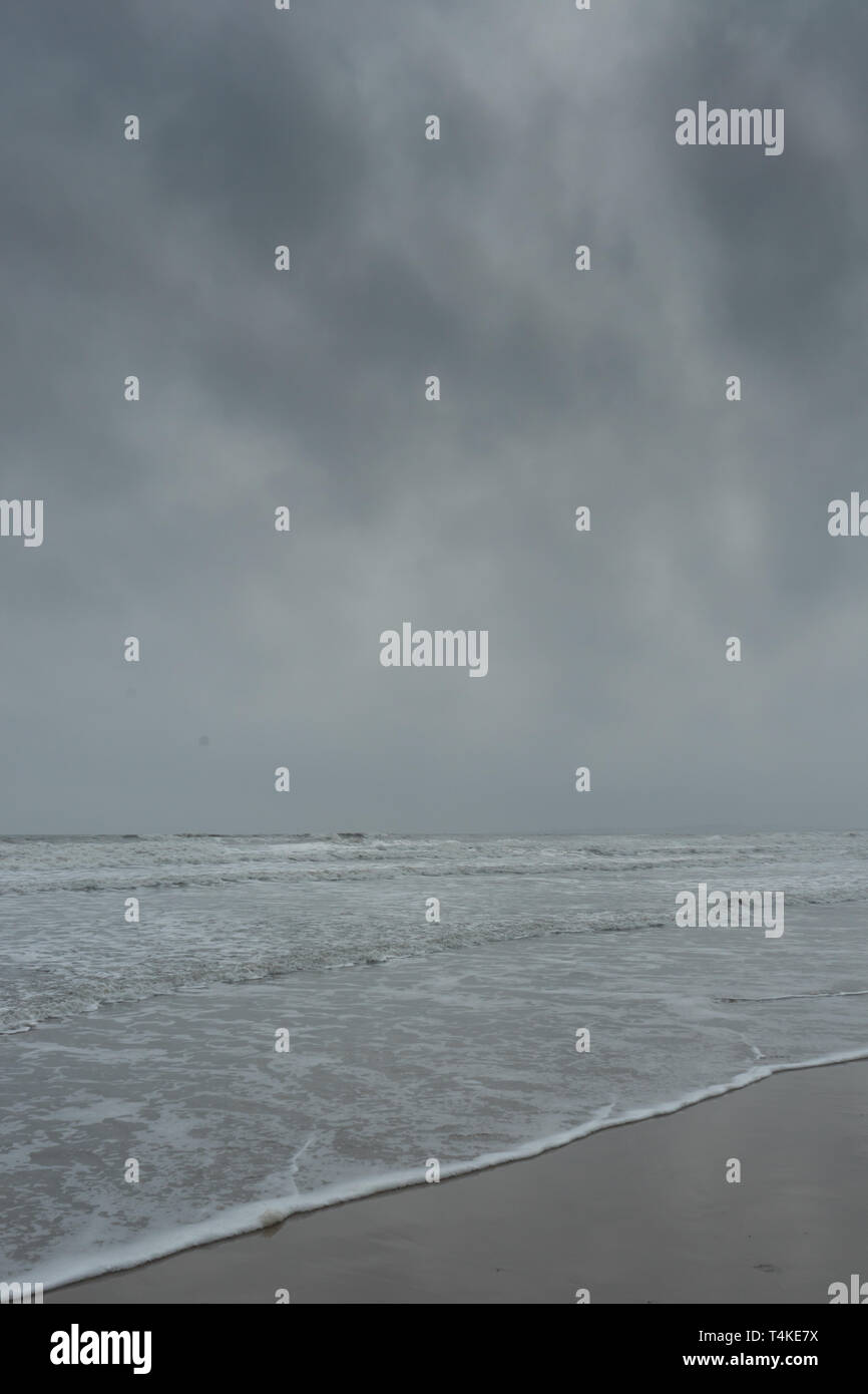 Spiaggia di Druridge Bay, Northumberland, Regno Unito Foto Stock