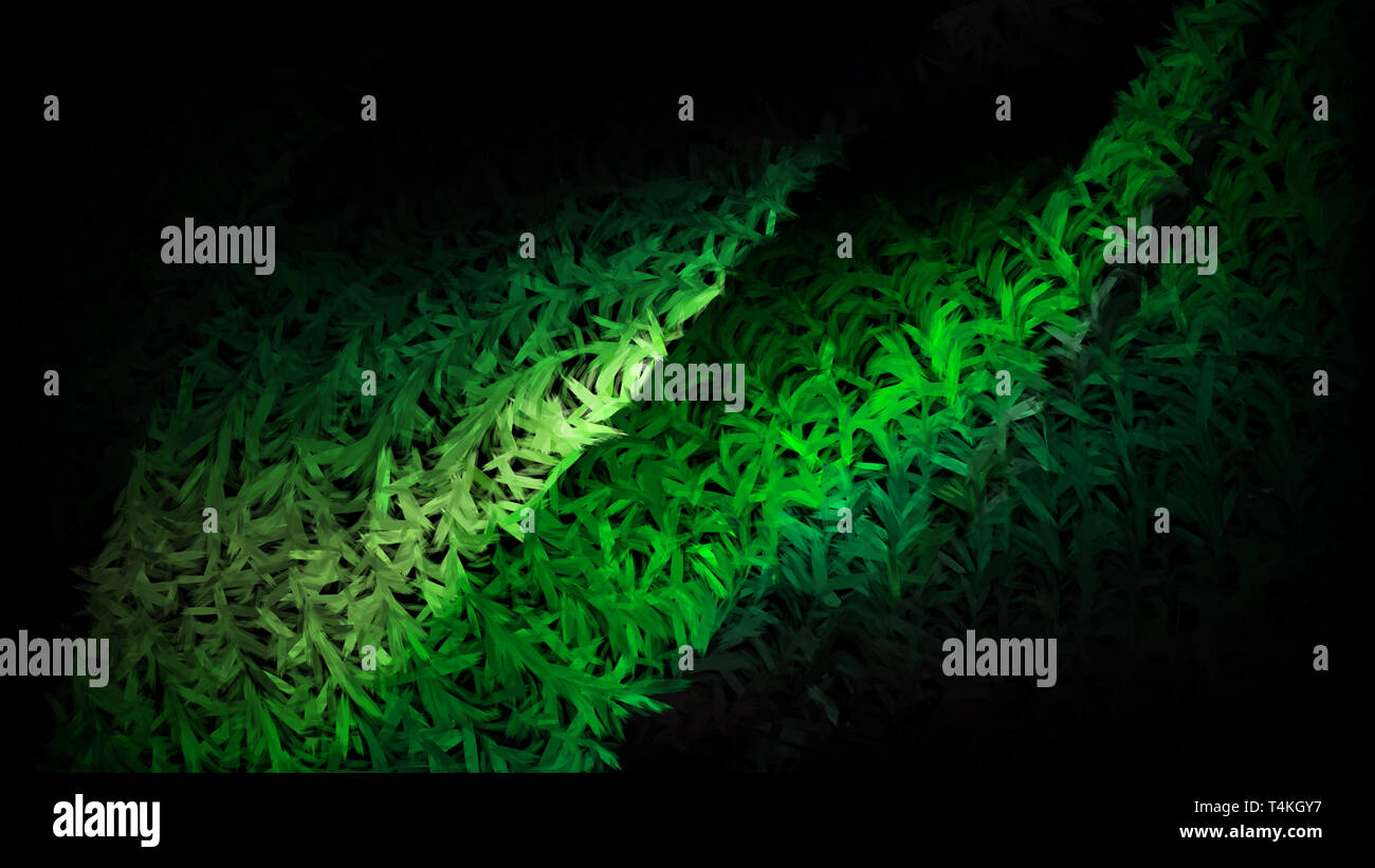 Raffreddare una texture verde sullo sfondo Foto Stock