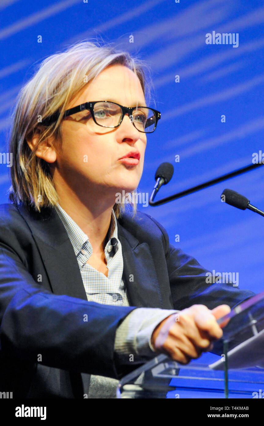 Lucie Muniesa, direttore della Grande Halle de la Villette, Parigi, Francia Foto Stock