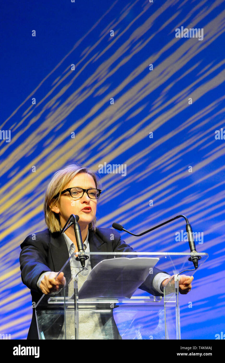 Lucie Muniesa, direttore della Grande Halle de la Villette, Parigi, Francia Foto Stock