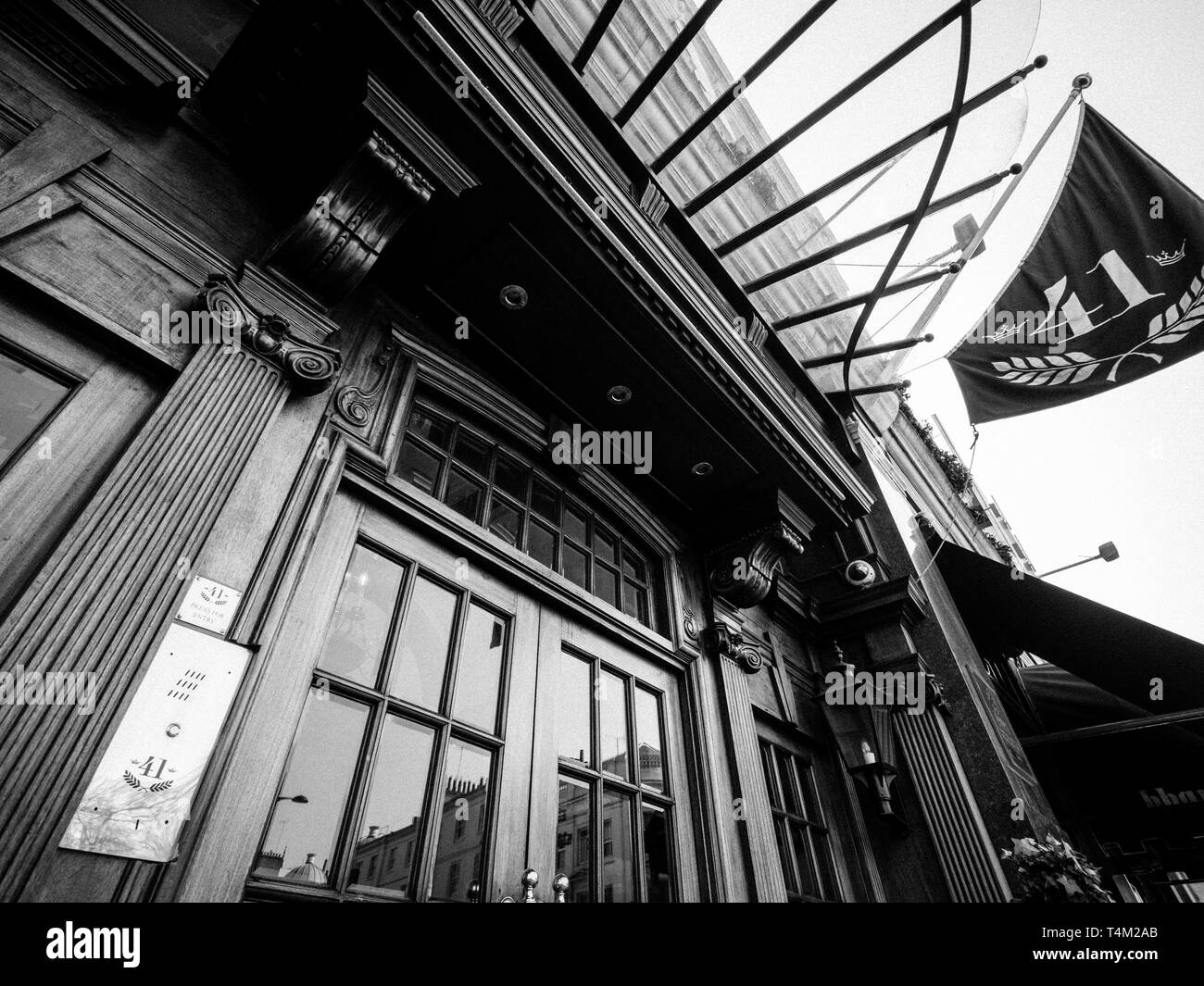 Destinazione di viaggio, Hotel 41 specialista di lusso Hotel, Westminster, London, England, Regno Unito, GB. Foto Stock