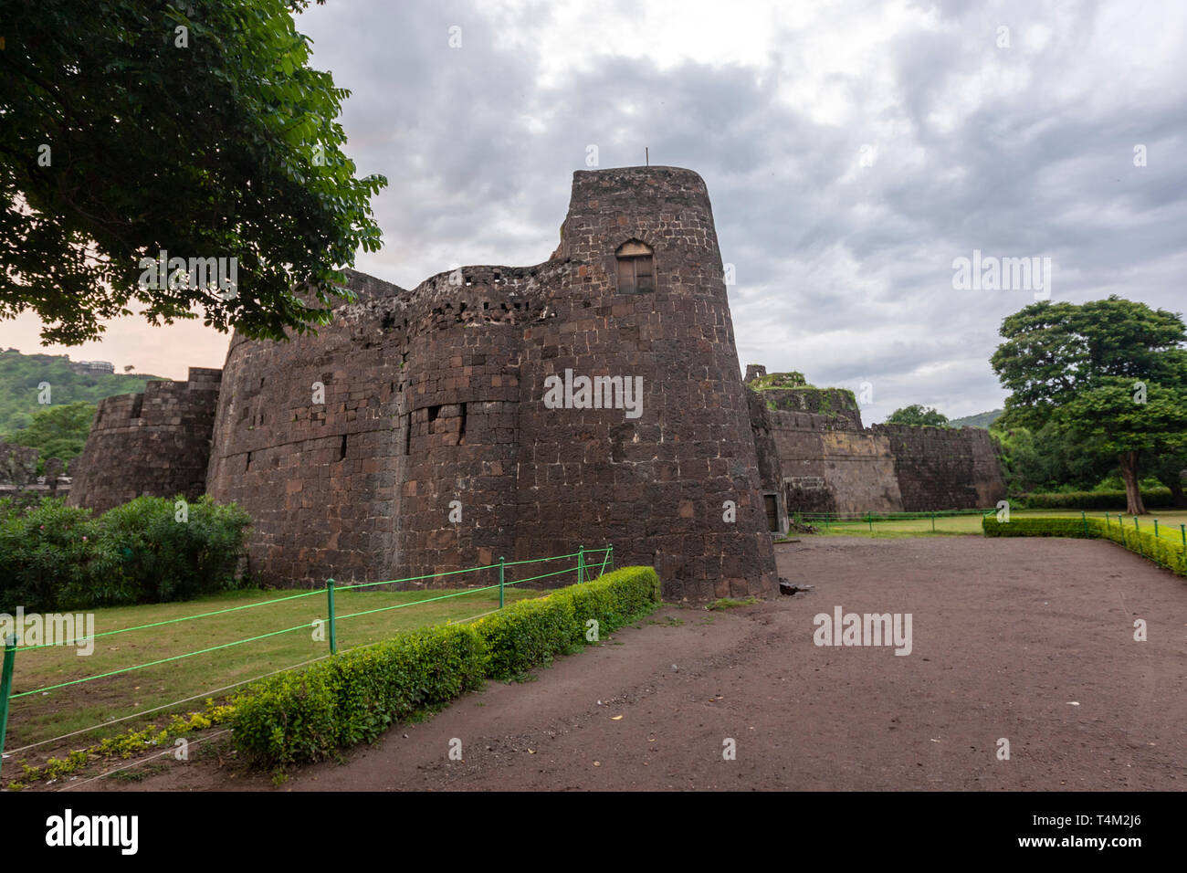 Devagiri o Daulatabad Fort, Maharashtra, India Foto Stock