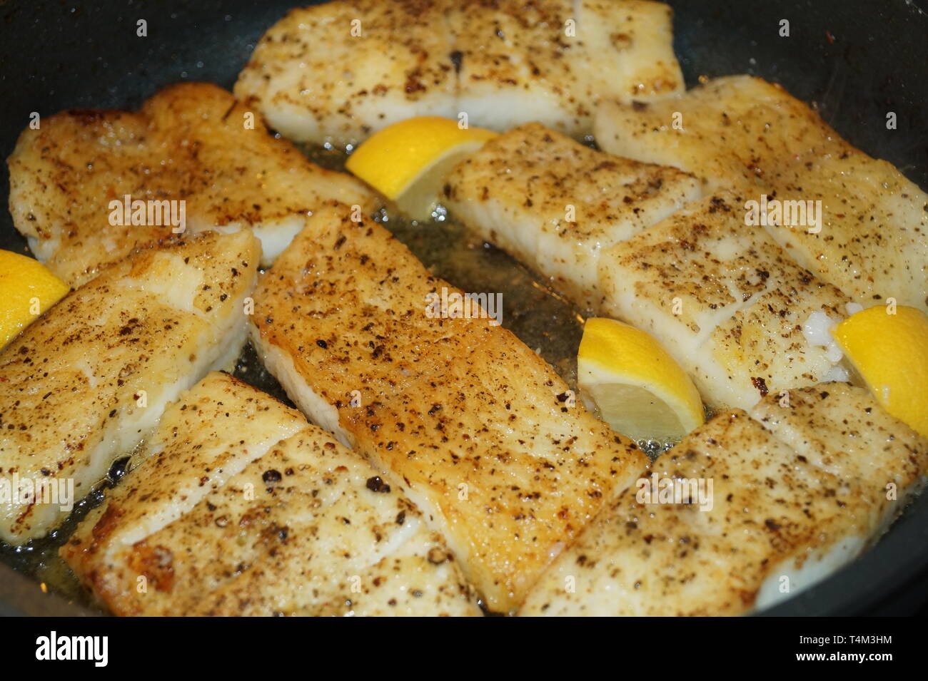 Rombo chiodato di filetto di pesce Foto Stock