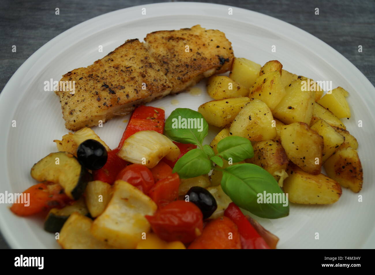 Rombo chiodato di filetto di pesce Foto Stock