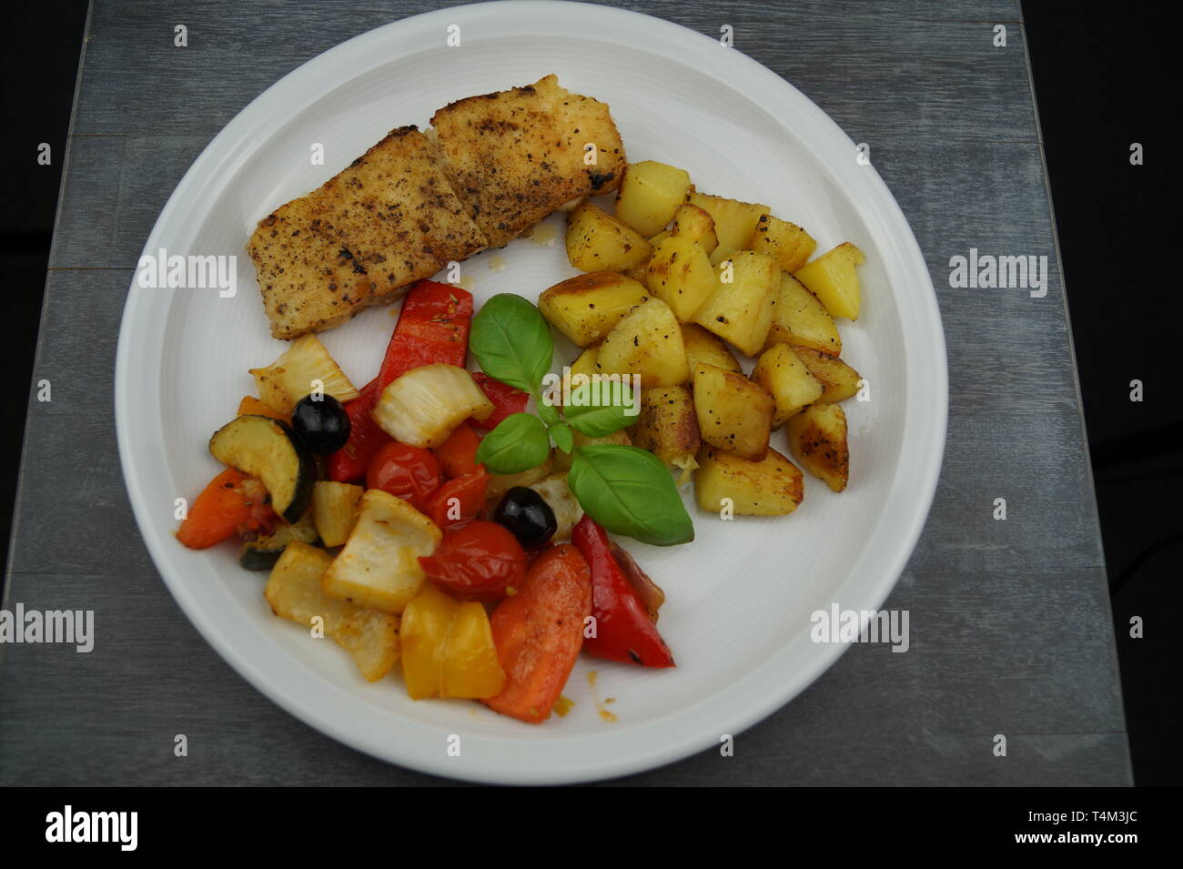 Rombo chiodato di filetto di pesce Foto Stock