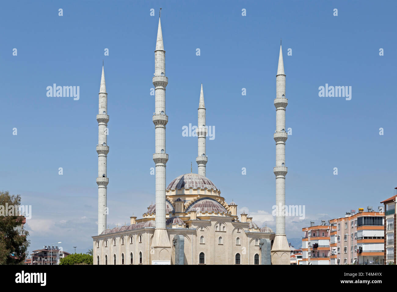 La moschea, Manavgat, Provincia di Antalya, Turchia Foto Stock