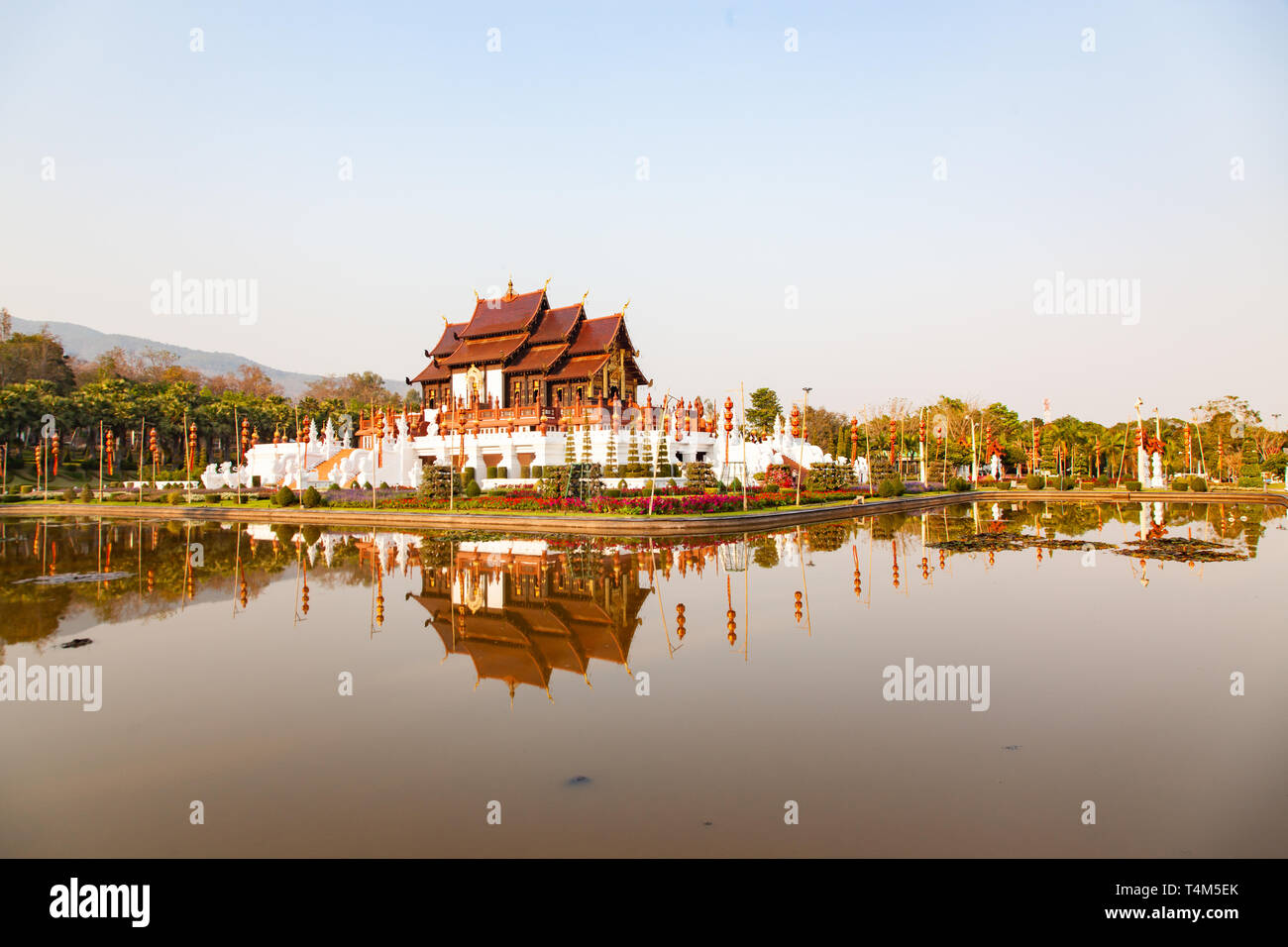 Royal Ratchaphruek Flora Park, Chiang Mai, Thailandia Foto Stock
