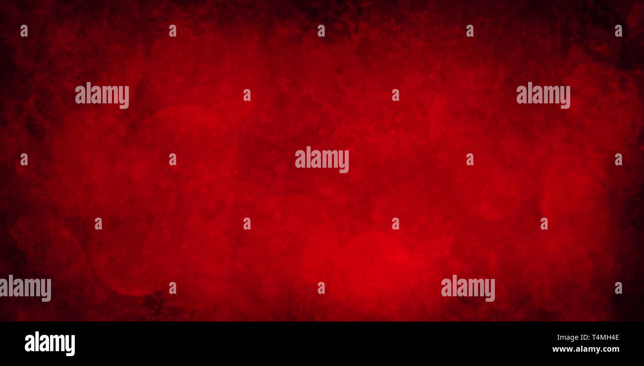 Abstract rosso e nero testurizzato Grunge Background - Foto Stock