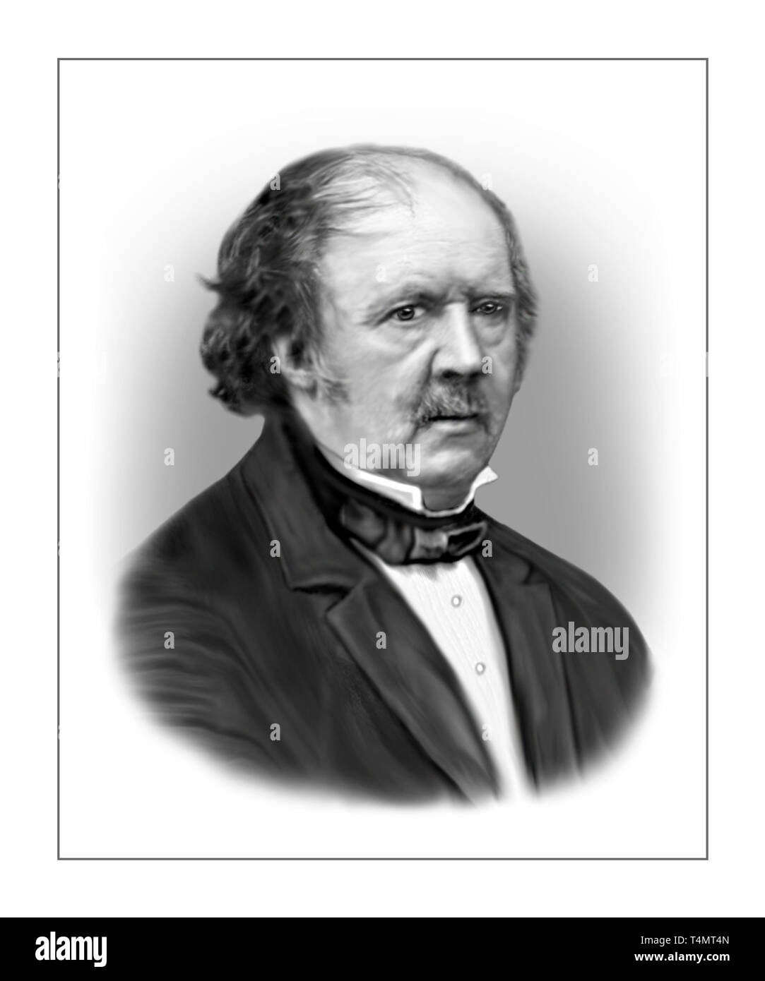 Henry Fox Talbot 1800-1877 scienziato inglese fotografo Pioneer Foto Stock