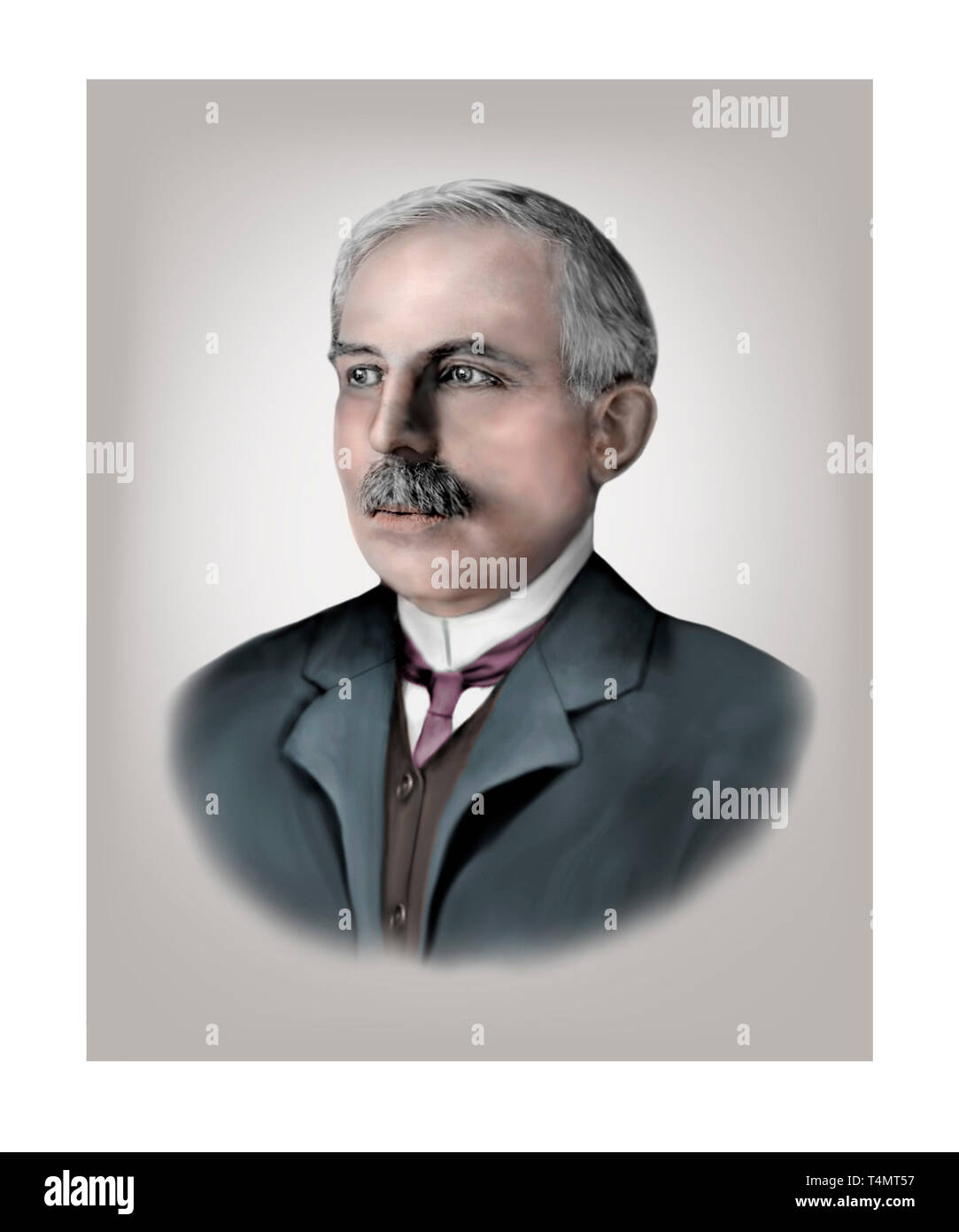 Ernest Rutherford 1871-1937 Nuova Zelanda nato il fisico Foto Stock