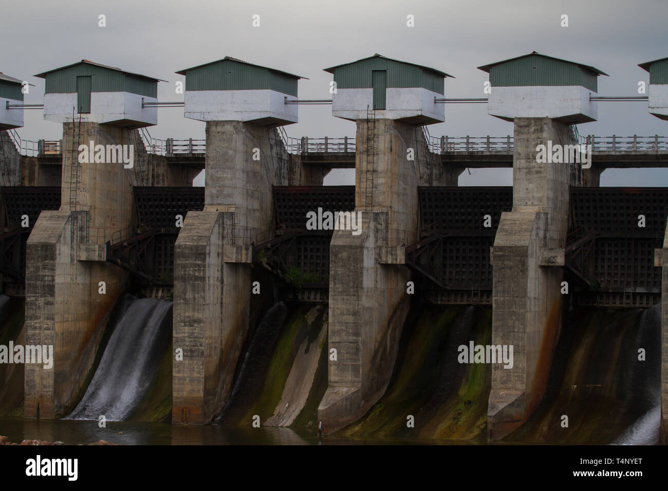 Weheragala Dam. Yala National Park. Sri Lanka Foto Stock