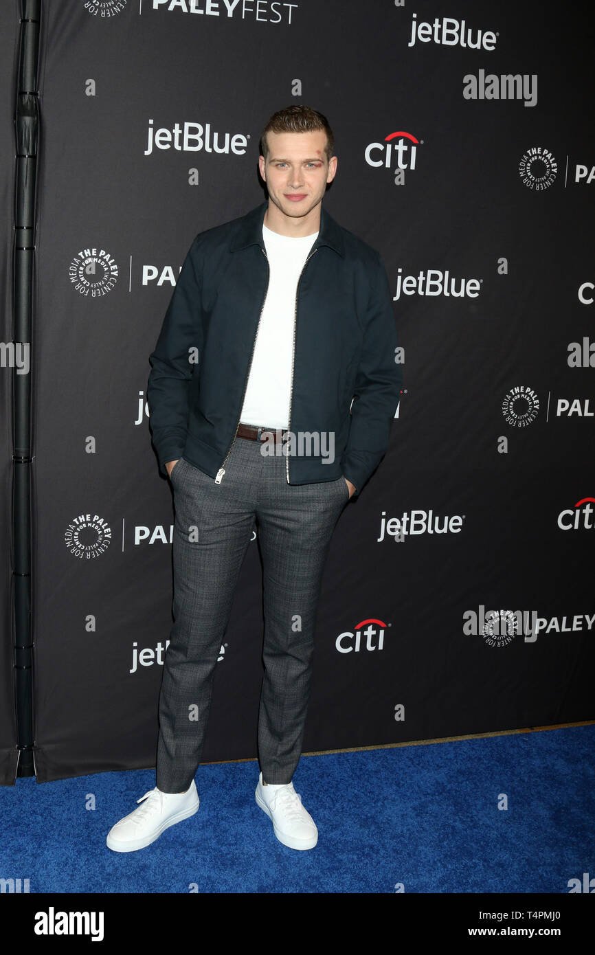 PaleyFest - "9-1-1' evento presso il Teatro Dolby su Marzo 16, 2019 a Los Angeles, CA dotata di: Oliver Stark dove: Los Angeles, California, Stati Uniti quando: 17 Mar 2019 Credit: Nicky Nelson/WENN.com Foto Stock