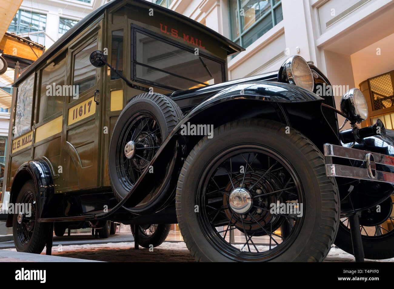 1931 Ford Modello un mail carrello Foto Stock