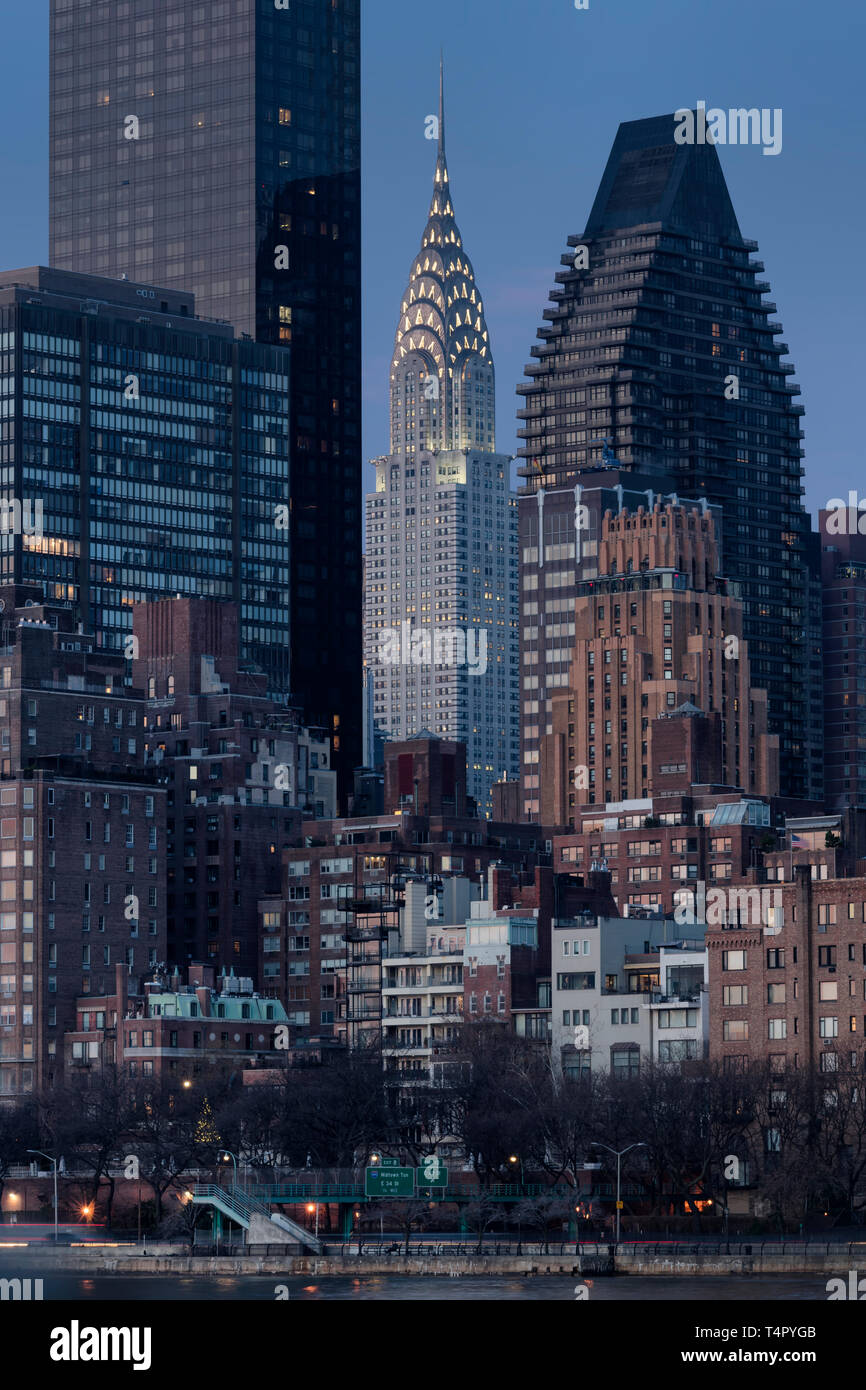 , Midtown East Side di Manhattan, New York Foto Stock