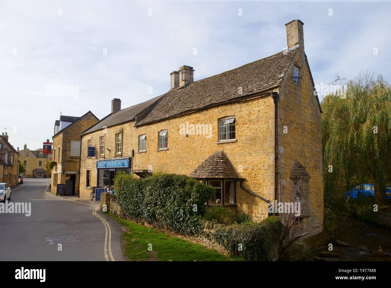 Bourton-on-the-acqua,Gloucestershire, Inghilterra. Foto Stock