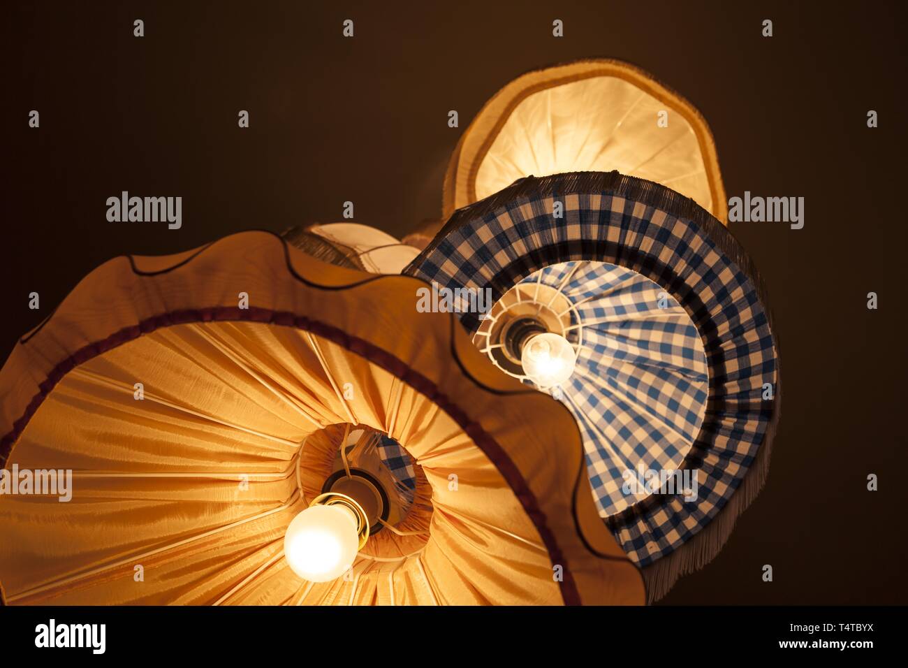 Lampade a soffitto Foto Stock Lampade a soffitto Foto Stock