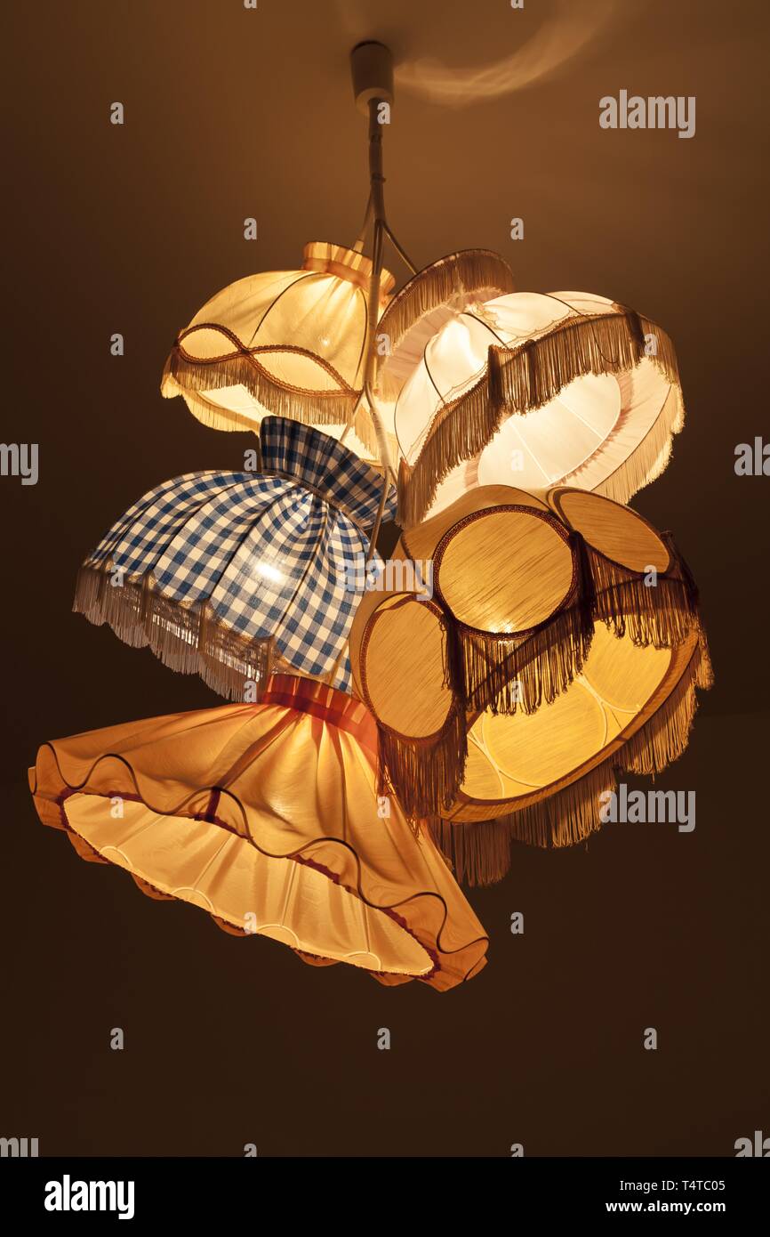 Lampade a soffitto Foto Stock Lampade a soffitto Foto Stock