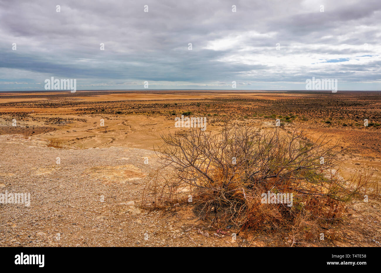 Vista da un belvedere lungo il Nord Ovest autostrada costiera in Australia Occidentale Foto Stock