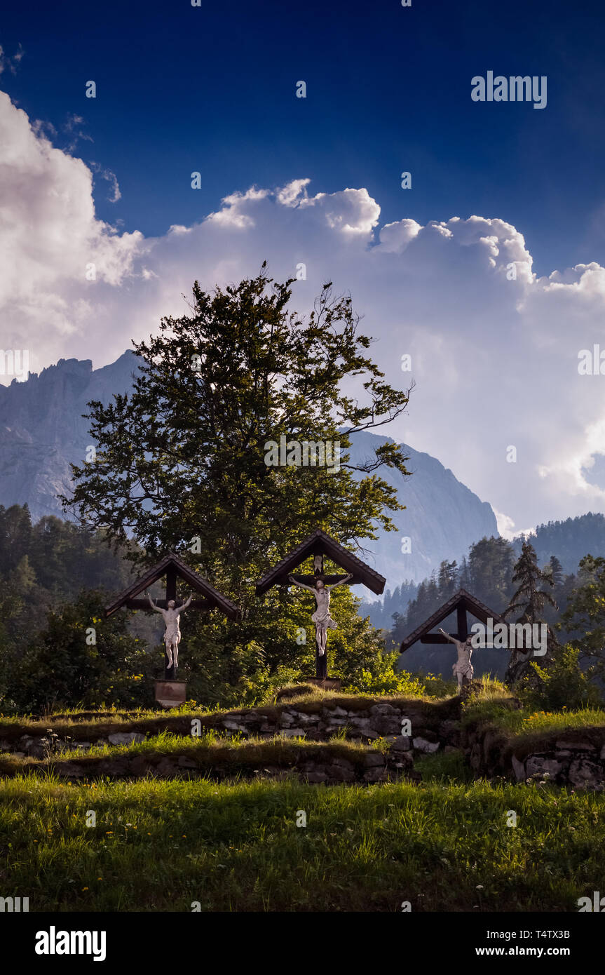 Le chiese di Lavant, Austria Foto Stock