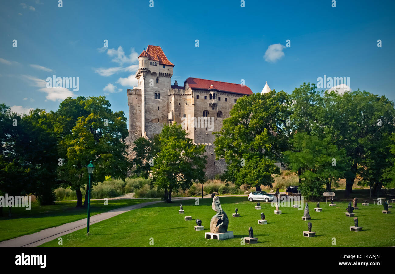 Il castello di Liechtenstein Foto Stock