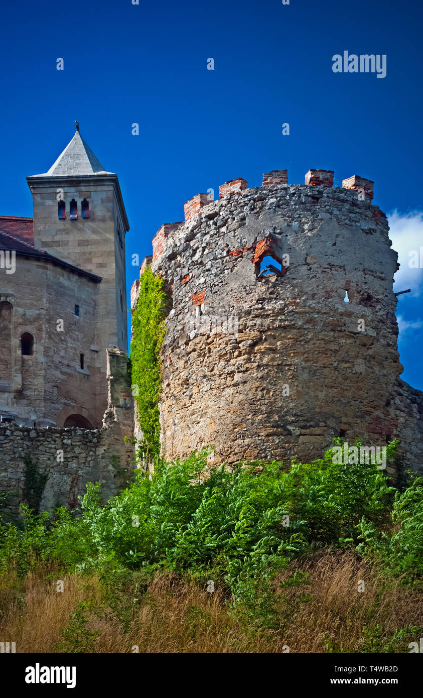 Il Liechtenstein castello vicino a Vienna Foto Stock