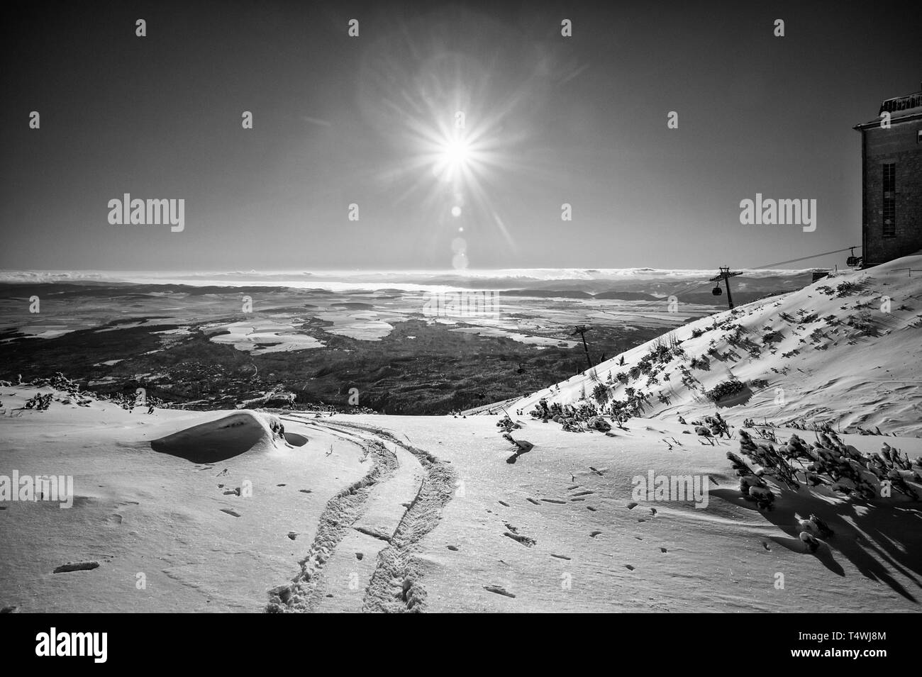 I monti Tatra (Vysoké Tatry) in Slovacchia Foto Stock