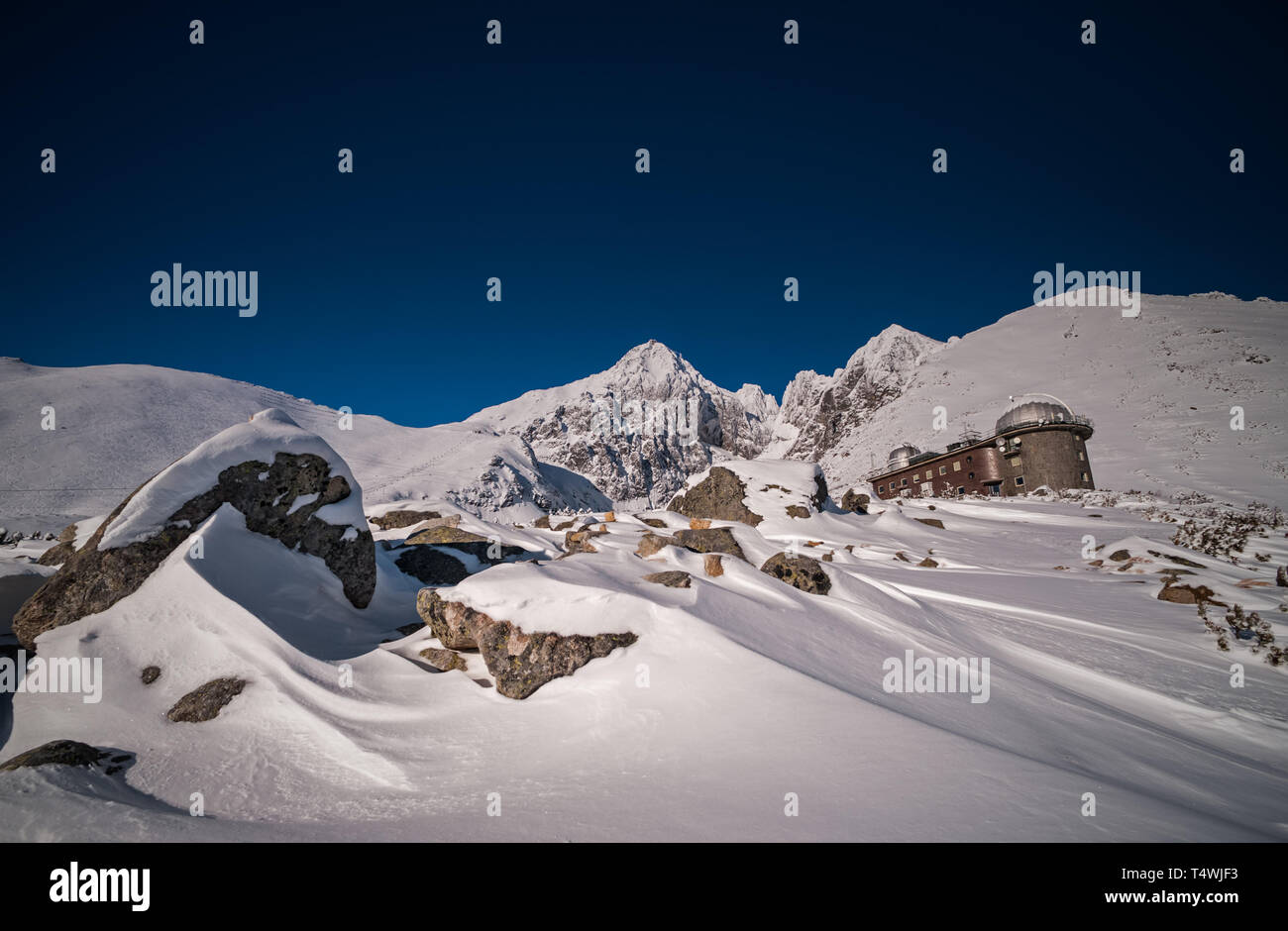 I monti Tatra (Vysoké Tatry) in Slovacchia Foto Stock