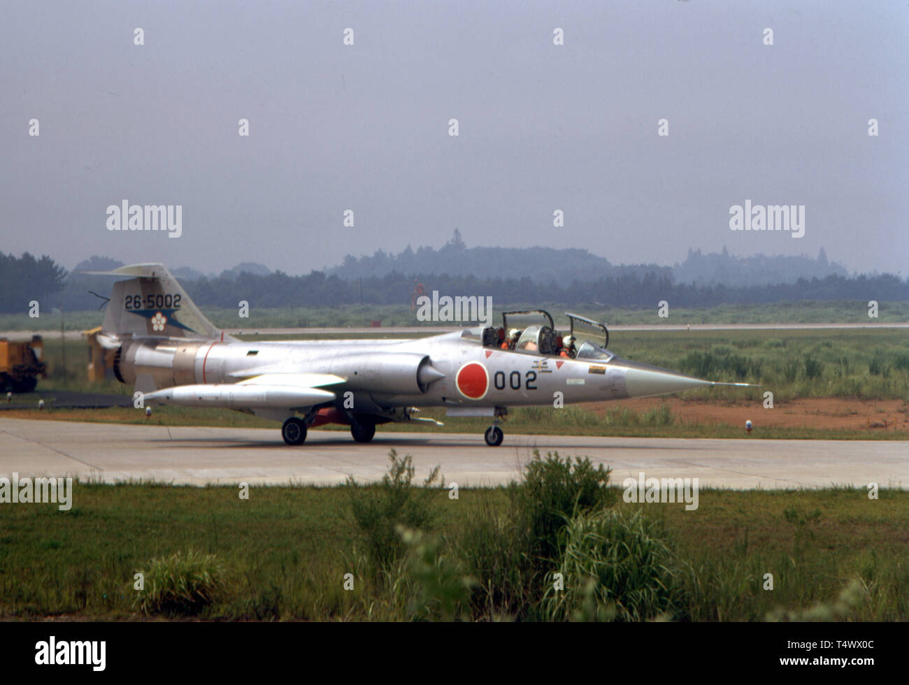 Japanische Luftwaffe JASDF Lockheed F-104DJ Starfighter Foto Stock