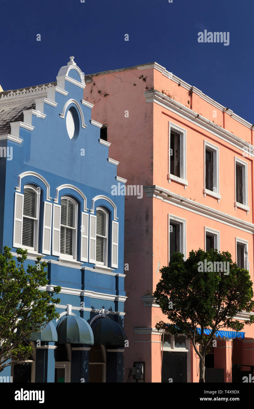 Bermuda, Hamilton, British architettura coloniale Foto Stock