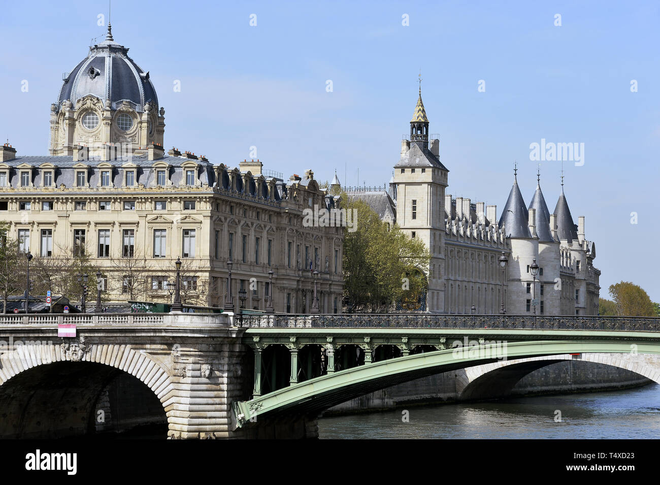 Il Tribunale commerciale di parigi - Parigi - Francia Foto Stock