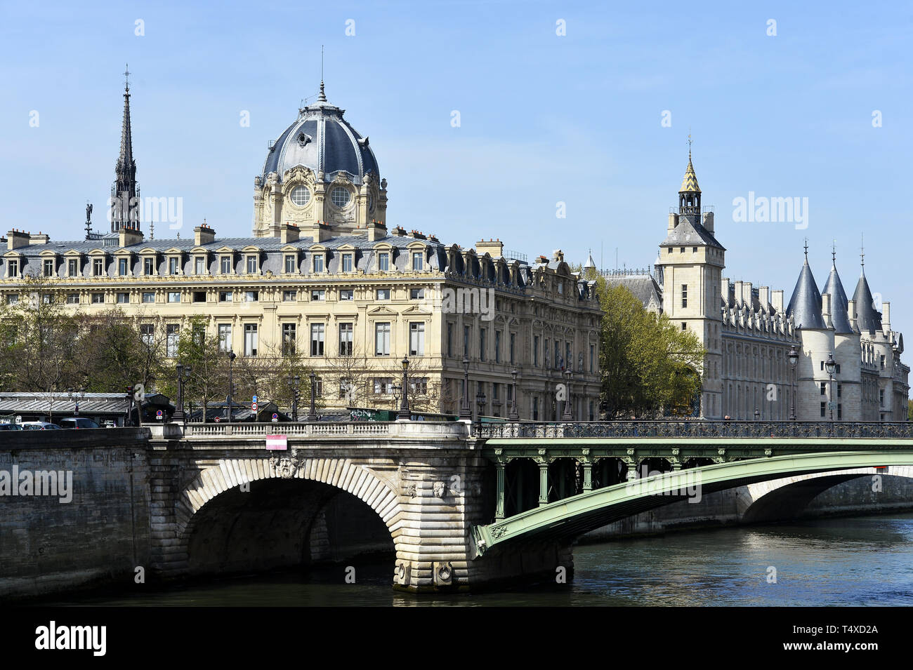 Il Tribunale commerciale di parigi - Parigi - Francia Foto Stock