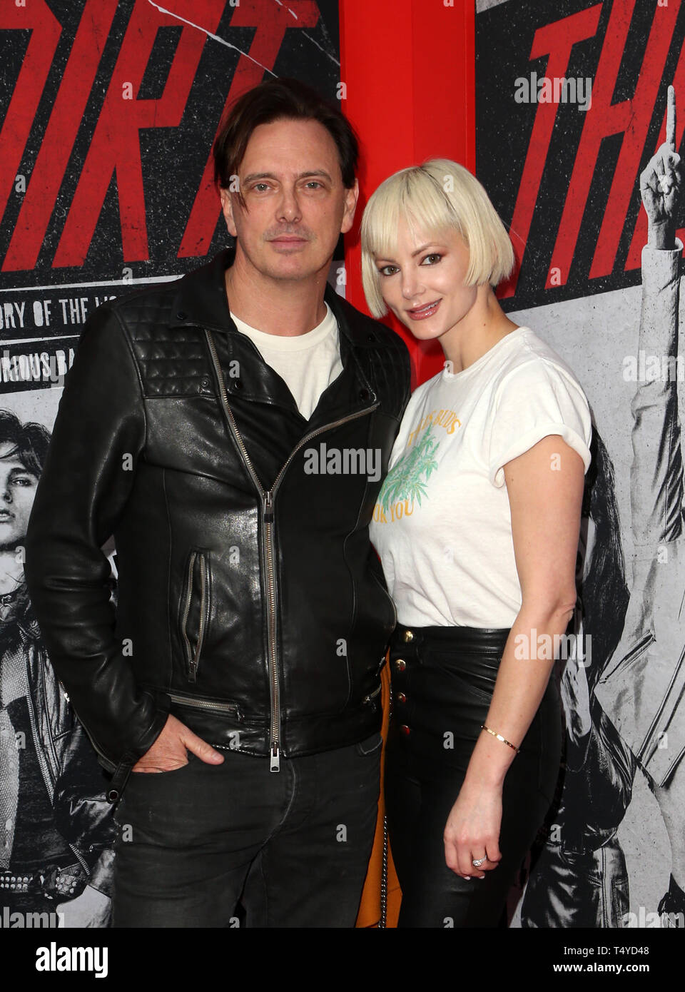 Premiere di Netflix "sporco" con: Donovan Leitch, Libby Mintz dove: Hollywood, California, Stati Uniti quando: 18 Mar 2019 Credit: FayesVision/WENN.com Foto Stock