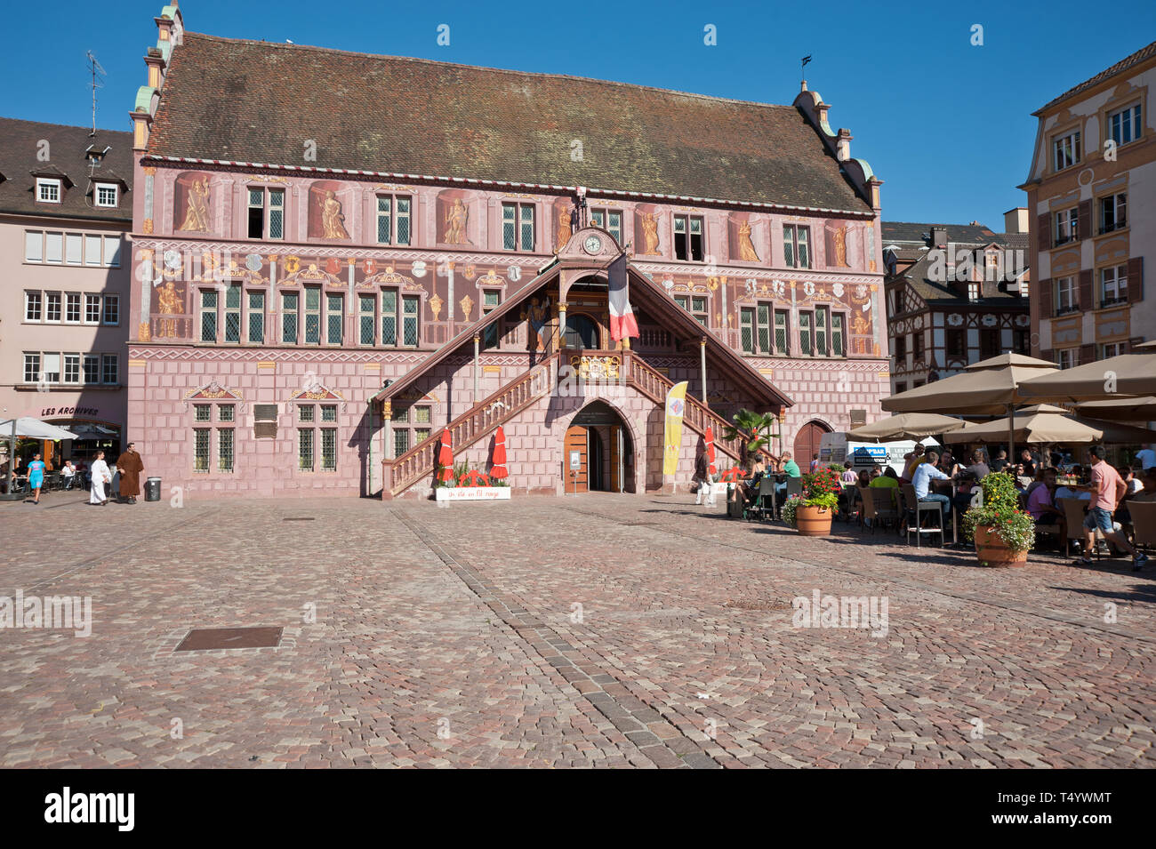 Mulhouse, Historisches Museum di Rathaus - Hôtel de ville, Musée Historique Foto Stock