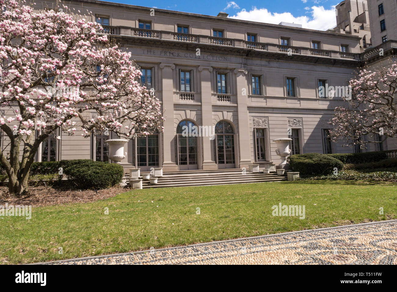 Frick Collection è una New York City Museum, STATI UNITI D'AMERICA Foto Stock