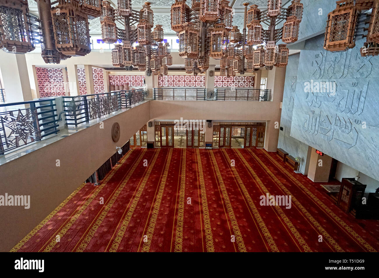 Masjid Raya Bani Umar moschea, Tangerang, Banten, Indonesia Foto Stock