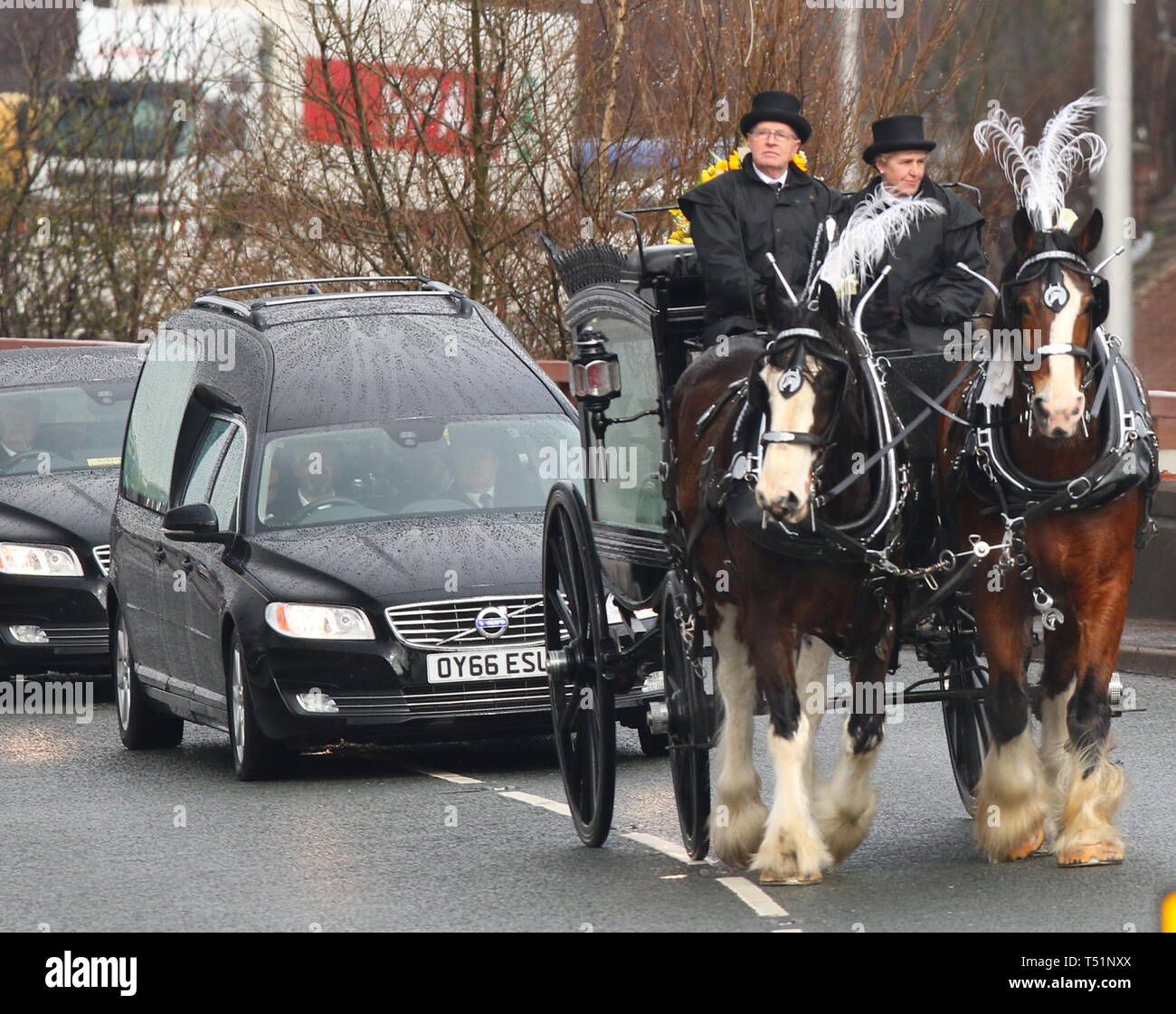 Liverpool,comico britannico Ken Dodds funerale nella città di credito Fairbrother Ian/Alamy Stock Foto Foto Stock
