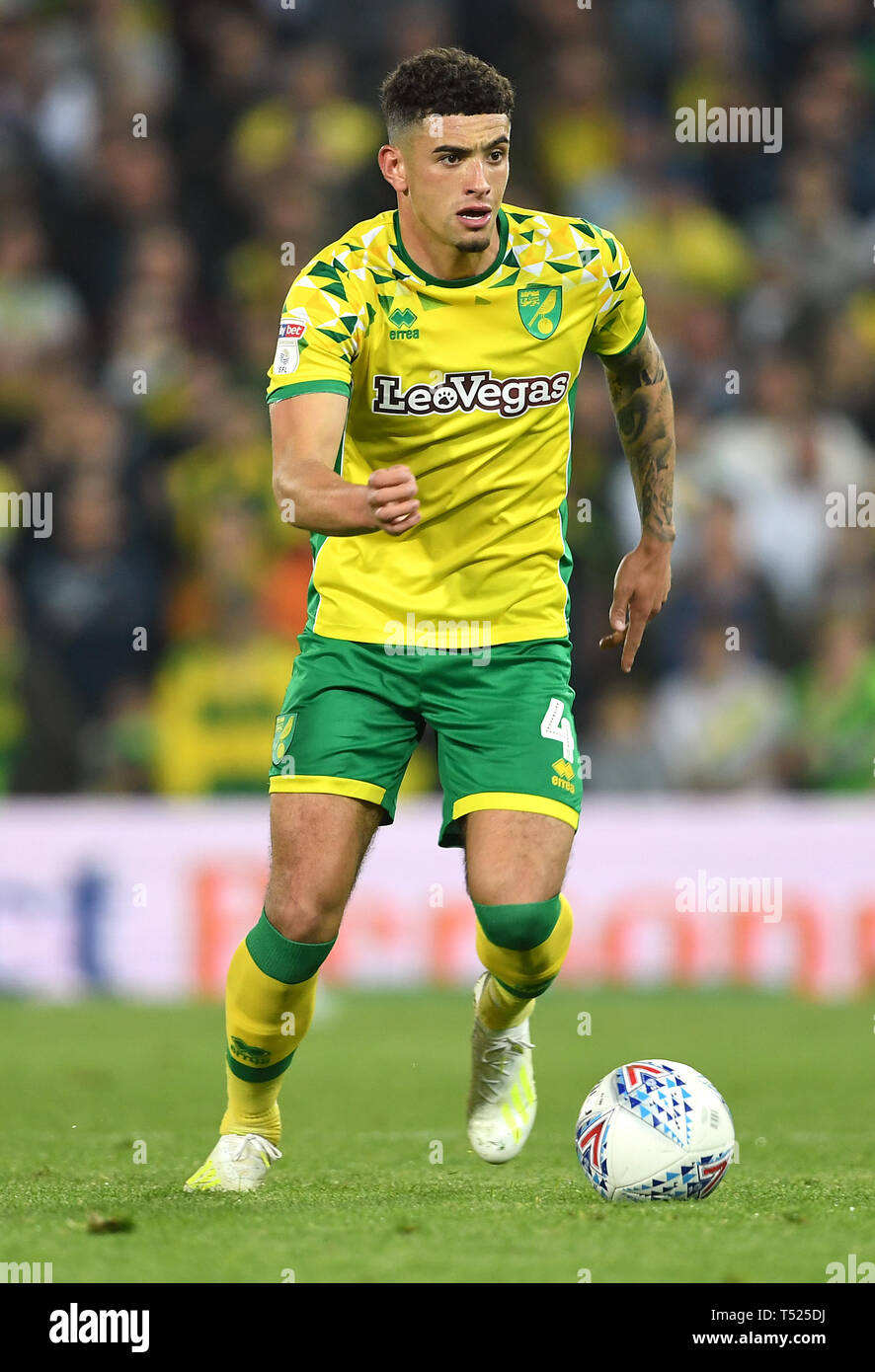 Norwich City il Marco Stiepermann durante il cielo di scommessa match del campionato a Carrow Road, Norwich. Foto Stock