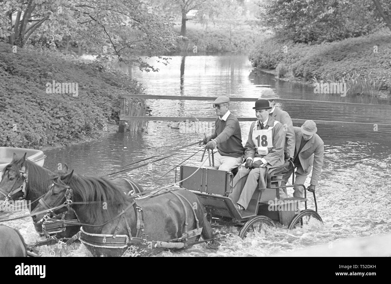 Il Duca di Edimburgo - Harrods International Driving Grand Prix - Windsor Foto Stock