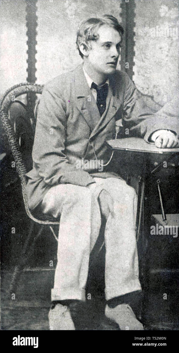 LORD ALFRED DOUGLAS (1870-1945) autore inglese e amico di Oscar Wilde, circa 1903 Foto Stock