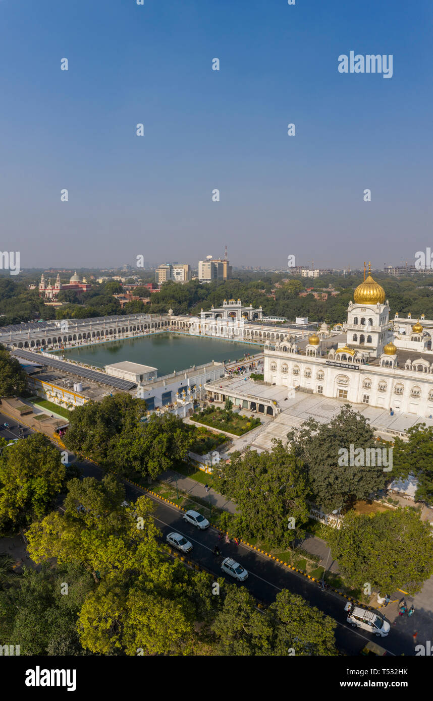 India, Nuova Delhi, tempio sikh Foto Stock